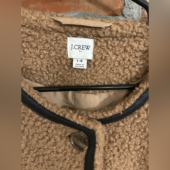 J Crew Sherpa Lady Jacket Size 14 - Picture 8 of 11